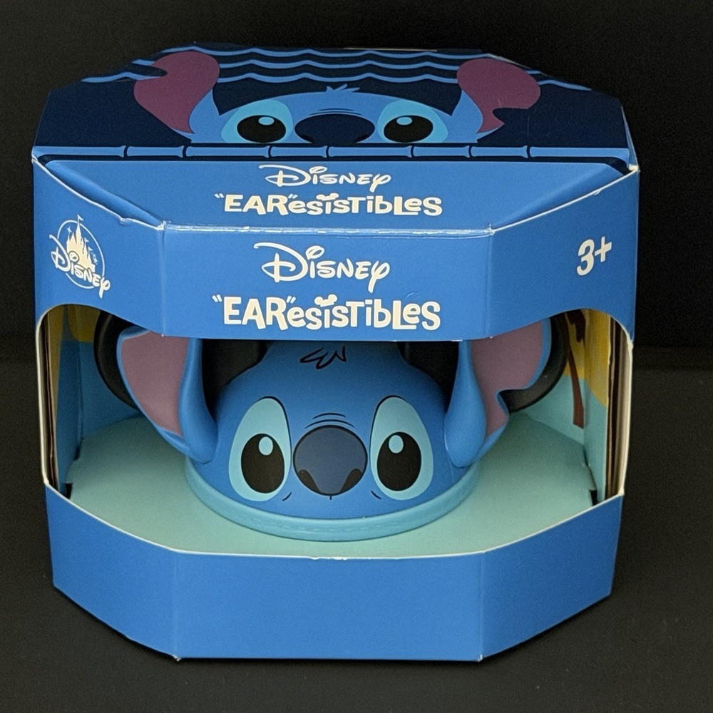NEW IN BOX Stitch Disney ''EAR''esistibles Miniature 3D Ear Hat Collectible